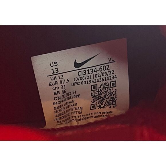 Nike Men's Force Zoom Trout 7 Pro Metal Baseball Cleats - Picture 9 of 9